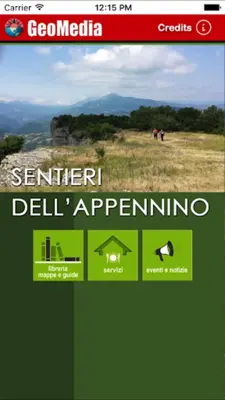 Sentieri Appennino android App screenshot 4